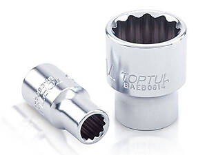 Головка торцевая 1/4' 11мм 12-гранная TOPTUL BAEB0811