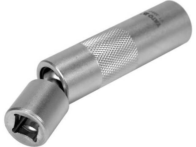 Головка торцевая 12-гранна свічкова М16 кардан 3/8х98 YATO YT-38517 - Фото 3