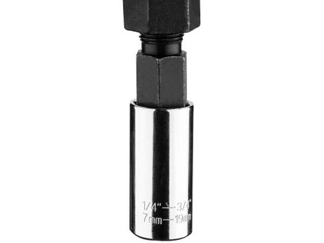 Головка торцева Graphite універсальна 7-19мм + подовжувач (55H224) - Фото 4