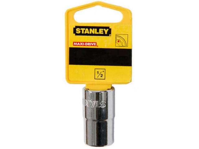 Головка торцева Stanley 1/2'х 18мм, з дванадцятигранним профілем, метрична (4-88-790) - Фото 1