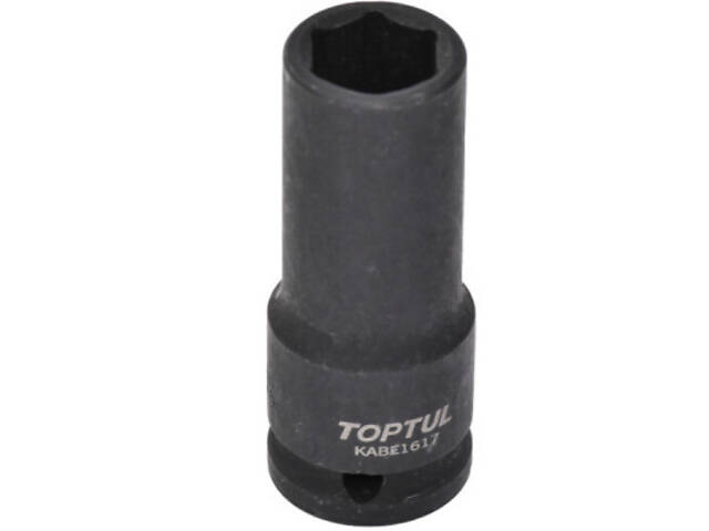 Головка торцевая Toptul ударная довга 1/2' 17мм (KABE1617) - Фото 1