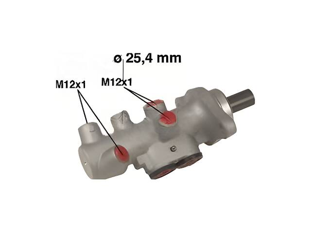Головний гальмівний циліндр CIFAM 202607