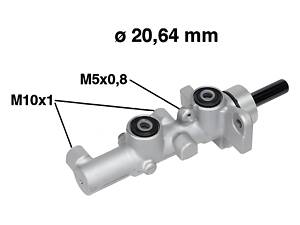Головний гальмівний циліндр Metelli 50734
