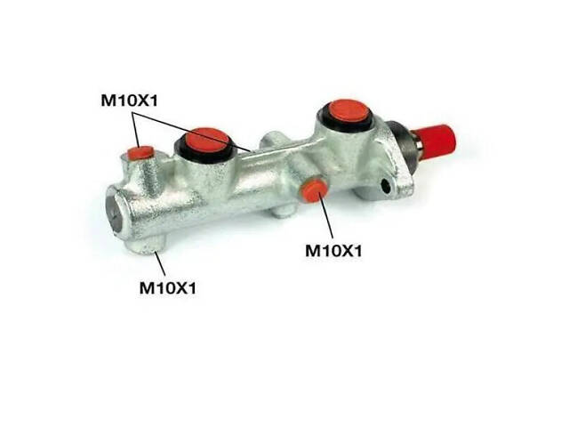 Головний гальмівний циліндр Volkswagen Transporter - Фото 1