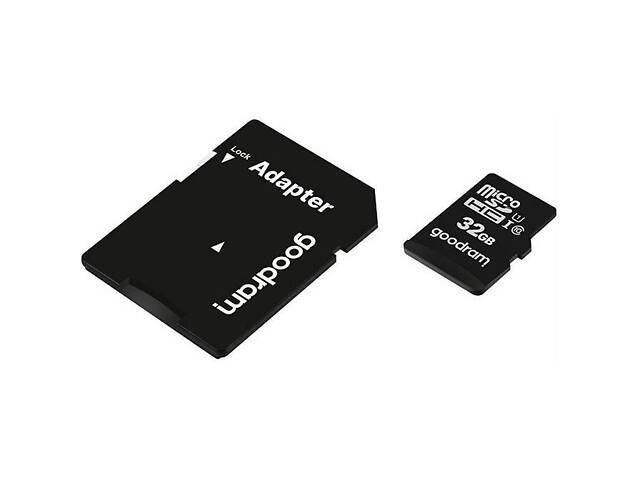 Goodram microSDHC 32GB Class 10 UHS I + SD adapter (M1AA-0320R12) - Фото 5