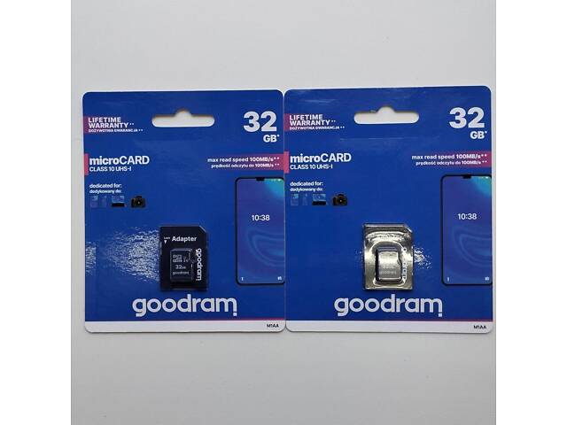 Goodram microSDHC 32GB Class 10 UHS I + SD adapter (M1AA-0320R12) - Фото 11