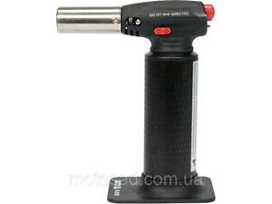 Пальник газовий (бутан) для кухні YATO, з п'єзозап, 375Вт, t= 1350 °С, час праці- 90-120хв, 45мл [6] (YG-30100)