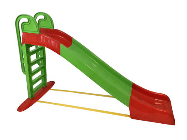 Велика гірка зелено червона для катання Долоні 014550/1, спуск 243 см. - Фото 2