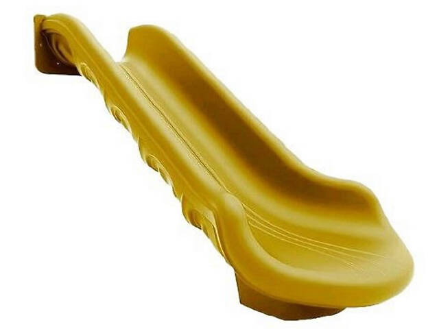 Горка для игровой площадки, желтая, высота платформы 100 см, Турция - Фото 1