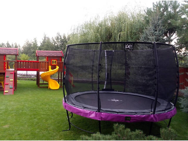 Горка для игровой площадки из литого пластика, платформа 150 см, Турция - Фото 6