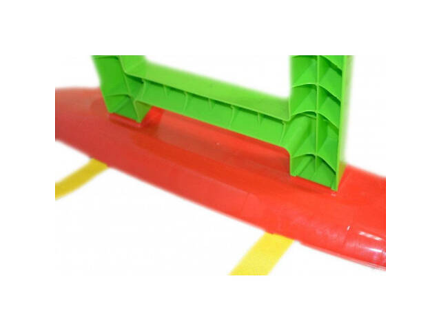 Гірка Gardentoys для дітей 243см 014550/1 (зелено-червона) - Фото 4