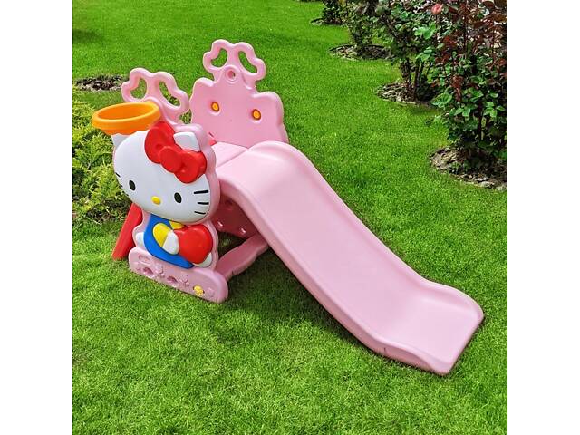 Гірка Хелло Кітті з баскетбольним кільцем HK2018-1B - Фото 2