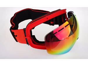 Гірськолижна маска Copozz GOG-201 Orange / Orange