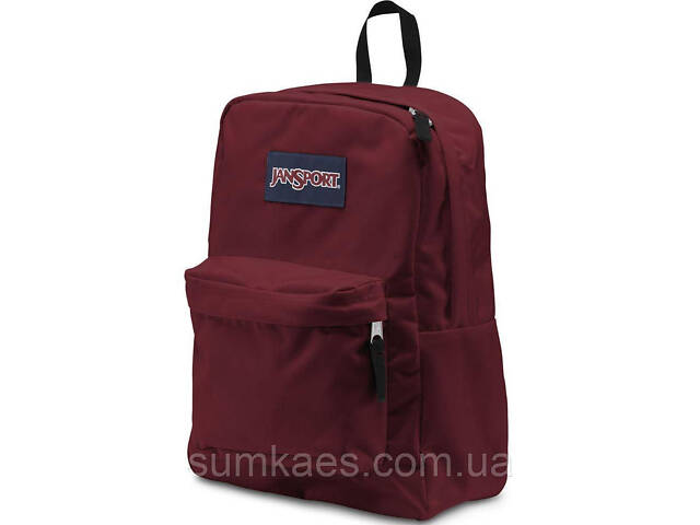 Городской рюкзак 25L Jansport Superbreak бордовый