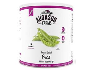 Горошок сублімований з великим терміном придатності 30 років Augason Farms, 19 порцій.