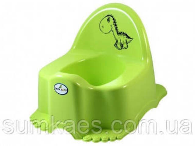 Горщик дитячий Dino з музикою lime Горщик дитячий Dino з музикою lime