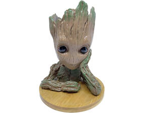 Горщик для квітів та канцелярії Грут Groot G1 + кругла підставка