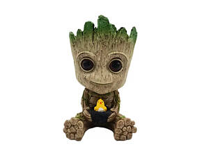 Горшочек для вазонов и канцелярии Грут Groot G9 Малыш с птенцом