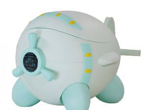 Горщик Baby Legend Літак 30x39x26 см Блакитний (5678945)