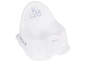 Горшок дитячий Tega Baby ЭКО Кролики белый