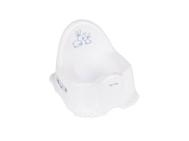 Горшок дитячий Tega Baby ЭКО Кролики белый - Фото 1