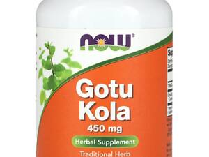 Готу кола Now Foods Gotu Kola 450mg 100 vcaps (1086-2022-10-0710)