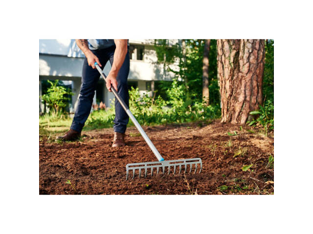 Граблі Cellfast ERGO універсальні, 152 см, 0.9 кг, ширина 37 см, 14 зубів (40-100) - Фото 2