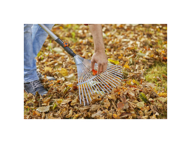 Граблі Gardena Combisystem сталеві віялові, 30-50 см. (03103-20.000.00) - Фото 7