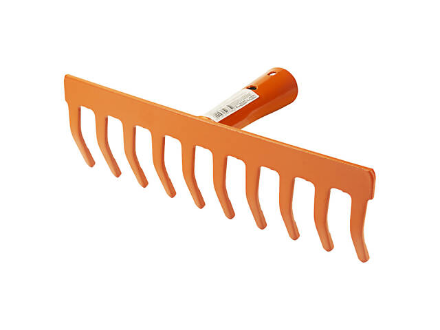 Грабли садовые прямые 10 зубцов 240×83мм сварное крепление GRAD (5051785) - Фото 1