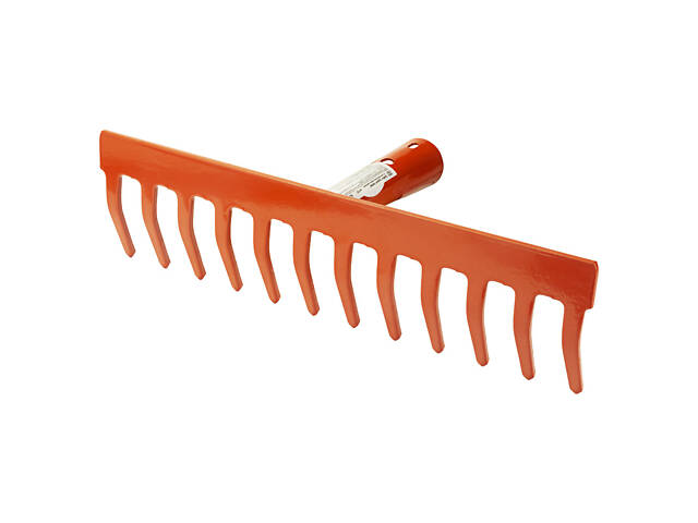 Грабли садовые прямые 12 зубцов 290×83мм сварное крепление GRAD (5051795) - Фото 1