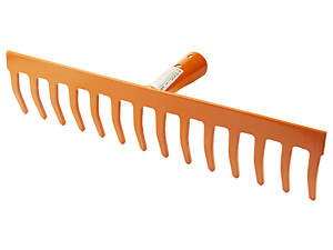 Грабли садовые прямые 14 зубцов 340×83мм сварное крепление GRAD (5051805)