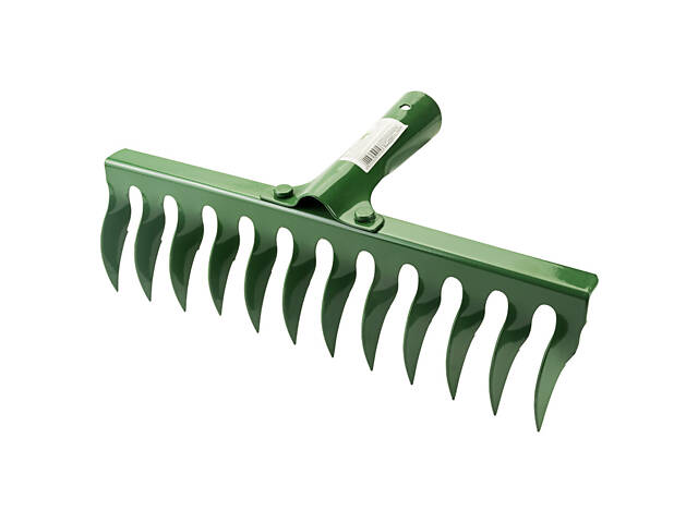 Грабли садовые витые 12 зубцов 320×82мм заклепочное крепление GRAD (5051915) - Фото 1