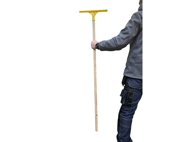 Грабли стальные завитые с 10 зубьями c держаком (черенком) 1.2 м - Фото 5