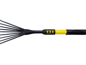 Грабли веерные Mastertool 510 x 160 мм резиновая ручка (14-6168)