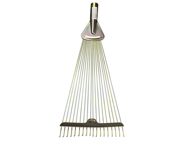 Грабли веерные раздвижные 18 проволочных зубцов 520×250мм GRAD (5052075) - Фото 1