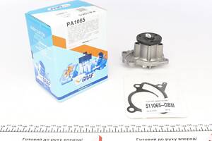 GRAF PA1065 Насос воды Renault Clio/Scenic/Megane/Kangoo/Nissan Qashqai/Juke 0.9-1.2-1.4TCe/1.6 09- (B/B)(8 лоп)