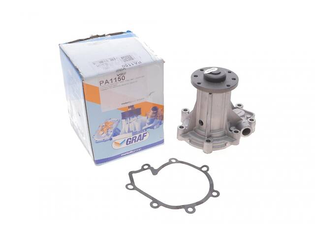 GRAF PA1150 Помпа води Ssangyong Actyon/Kyron 2.0Xdi 06-/Rexton/Rodius/Stavic 2.7Xdi 04- (R/B) (10 лоп) - Фото 9