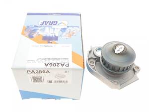 GRAF PA286A Насос воды Fiat Palio 1.2 96-/Panda 0.8-1.1 86-04/Punto 1.1-1.2 93-00/Tipo 1.1 86-93 (20z)(B/B)(8л)