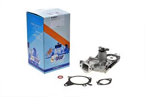 GRAF PA931 Насос воды Mazda 323 1.5 16V/1.8 16V/1.6 94-04/MX-3 1.6 94-97/MX-5 1.8 98-05 (7