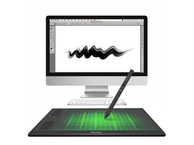 Графічний планшет Parblo A610 Plus V2 Black (A610PLUSV2) - Фото 2
