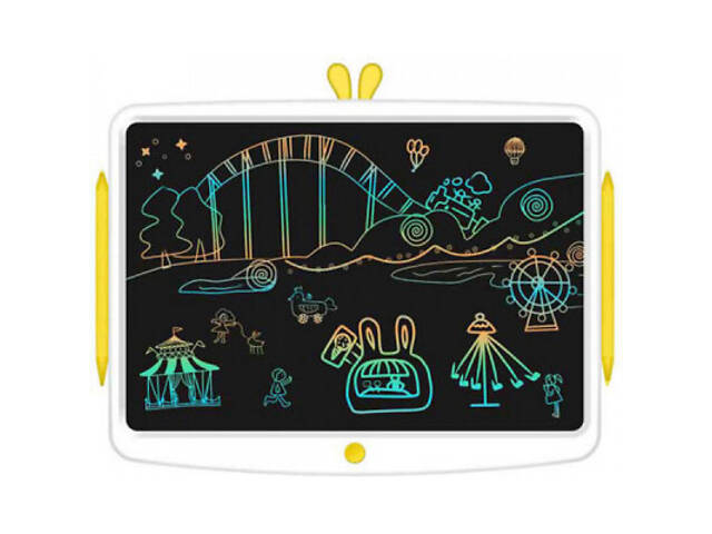 Графічний планшет Xiaomi Wicue Board LCD White/Yellow (WNB416W) - Фото 1