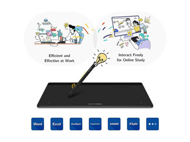 Графічний планшет XP-Pen Deco Fun Black (Deco Fun XS_BK) - Фото 3