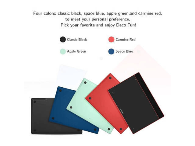 Графічний планшет XP-Pen Deco Fun Black (Deco Fun XS_BK) - Фото 4