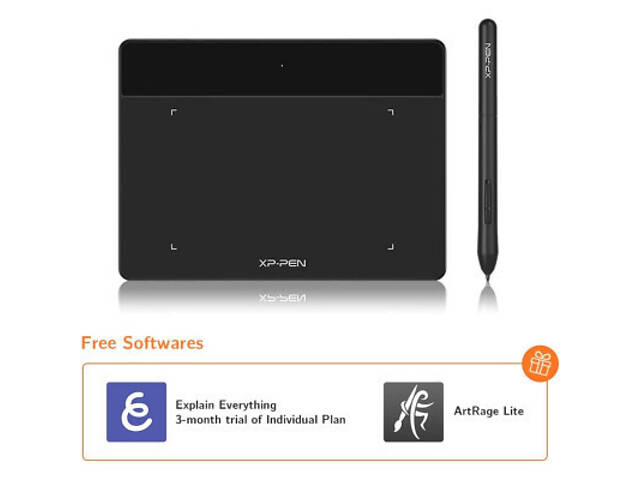 Графічний планшет XP-Pen Deco Fun Black (Deco Fun XS_BK) - Фото 10