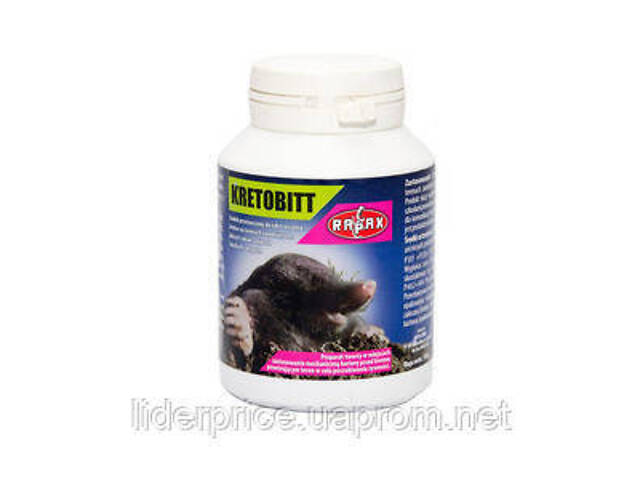 Гранулы для отпугивания кротов KRETOBIT Rapax, 100 гр - Фото 1