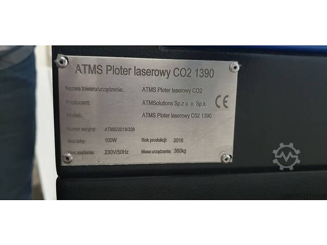 Гравер і лазерний плотер ATMS 1390 - Фото 4