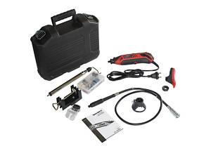 Гравер багатофункціональний інструмент Vitals Master Eu 1335DG : 130Вт, цанга 2,3/3,2мм