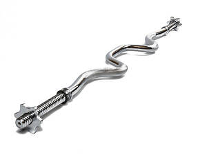 Гриф для штанги EasyFit Z-образный 1.2 м, Ø 25 мм