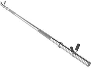 Гриф для штанги Toorx 180 см 25 мм з пружинними замками (BCF-180)