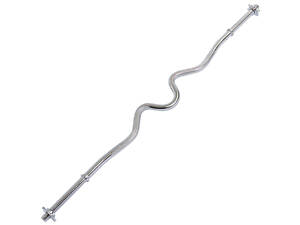 Гриф для штанги Z-подібний, хромований 1.2 м, 25 мм